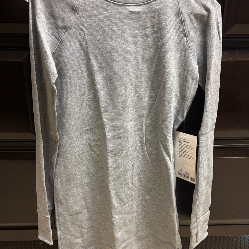 Ivivva Light Gray Long Sleeve Top